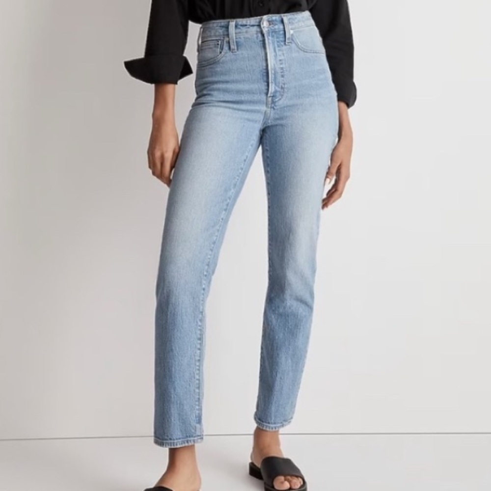 Madewell Perfect Vintage FullLength Highrise Jeans 32 Classic Capsule Preppy